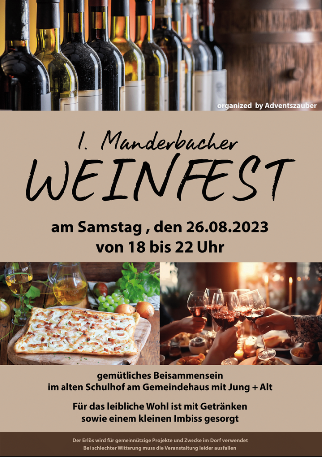 Bild zu Weinfest-Premiere in Manderbach