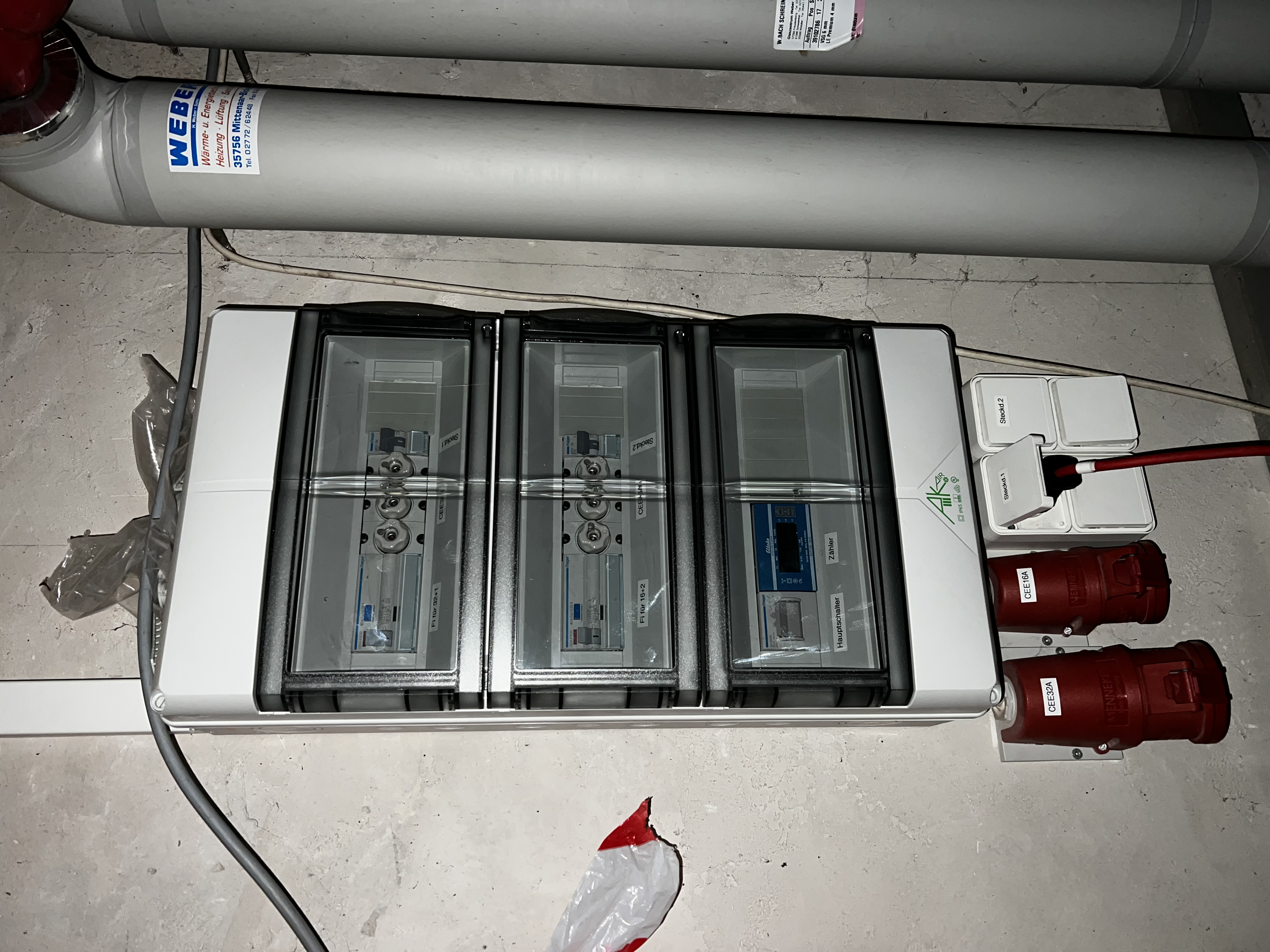 Bild zu Elektroverteilung Gemeindehaus